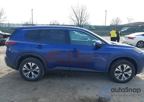 2021 Nissan Rogue Sv Fwd z USA, uszkodzony, nr VIN 5N1AT3BA4MC726611